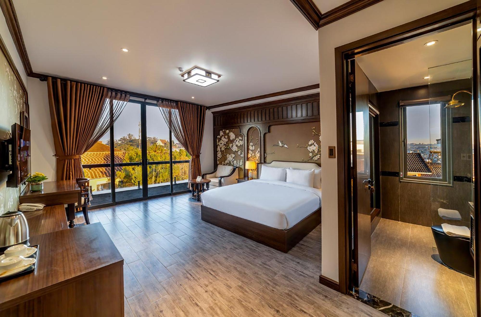 Le House Dalat Hotel Bagian luar foto