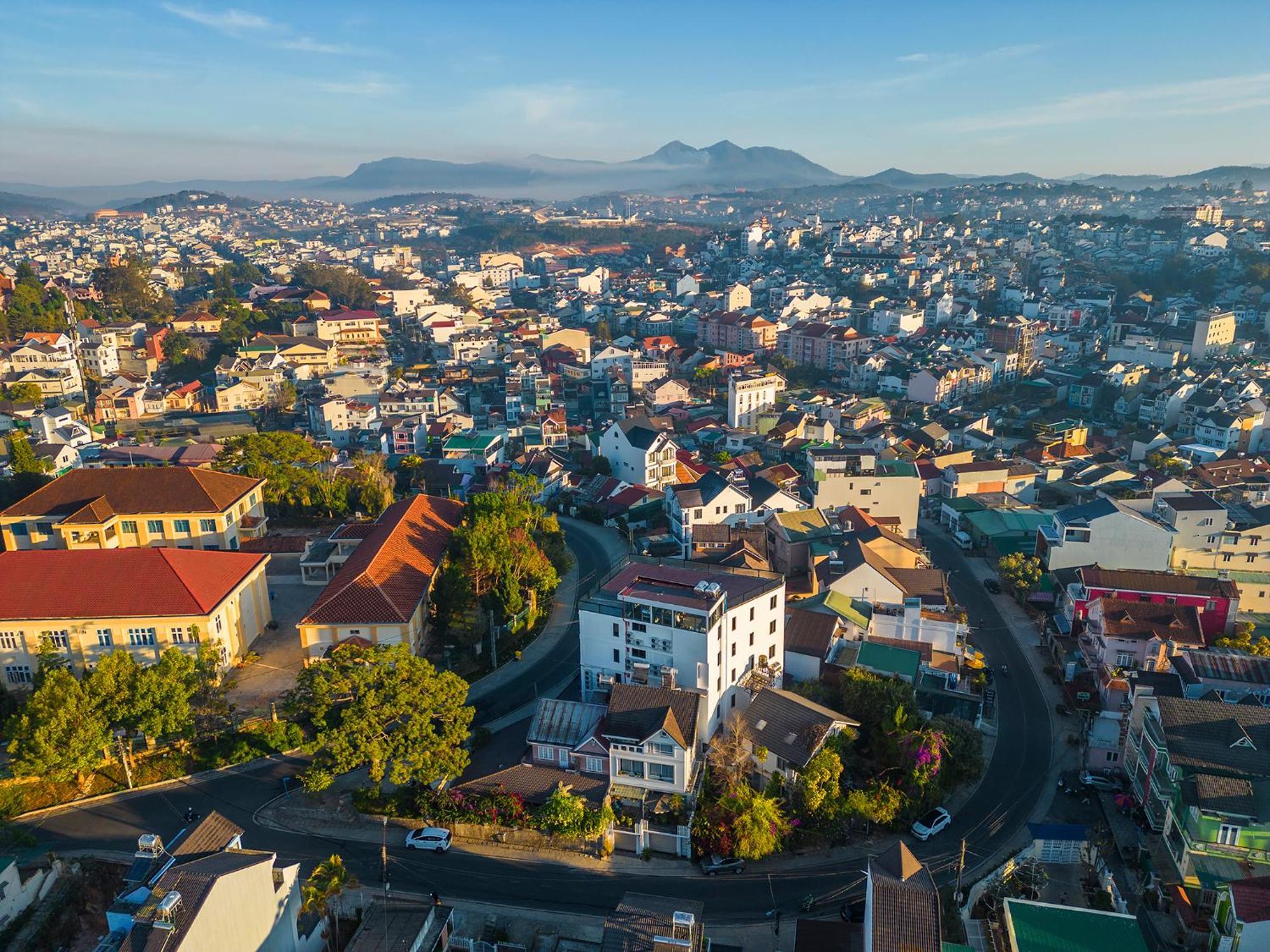 Le House Dalat Hotel Bagian luar foto