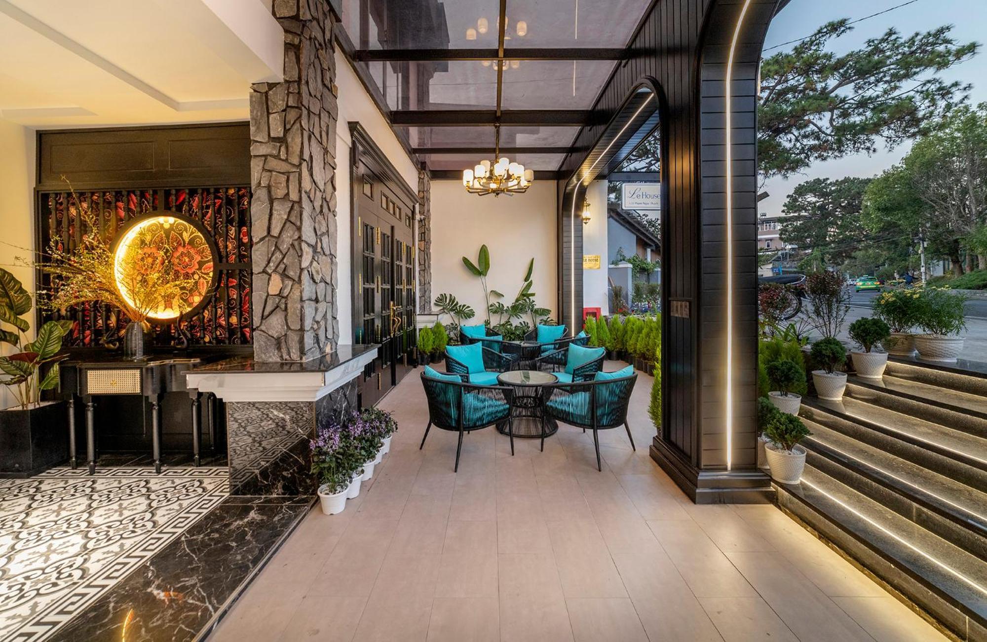Le House Dalat Hotel Bagian luar foto